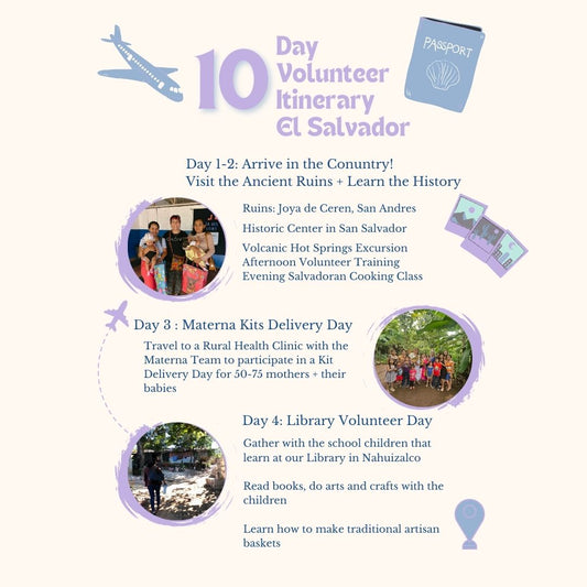 April 25 - May 4, 2026 GCU Students Volunteer Trip: Travel with Materna Foundation