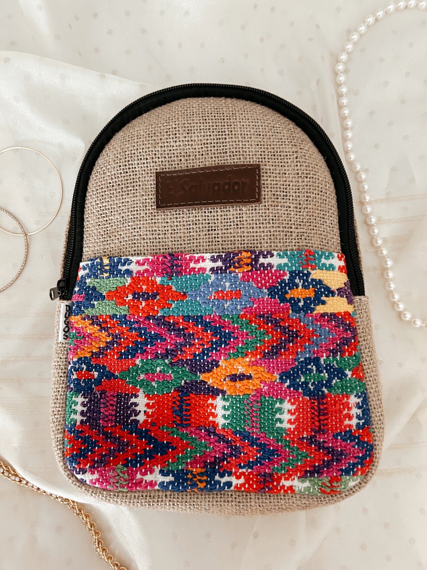 The Iris: Cross Body Artisan Bag