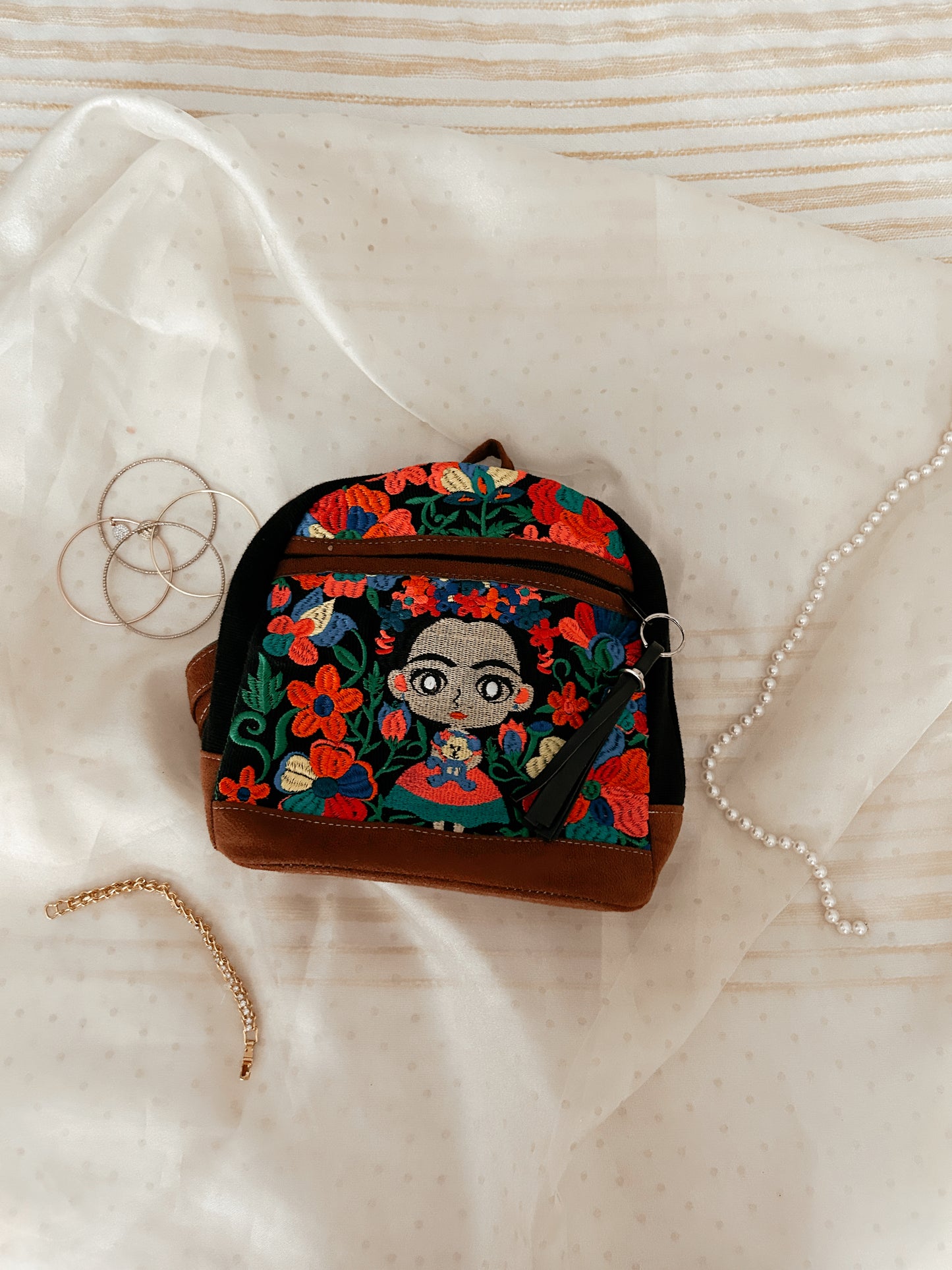 The Frida: Artisan Mini Backpack