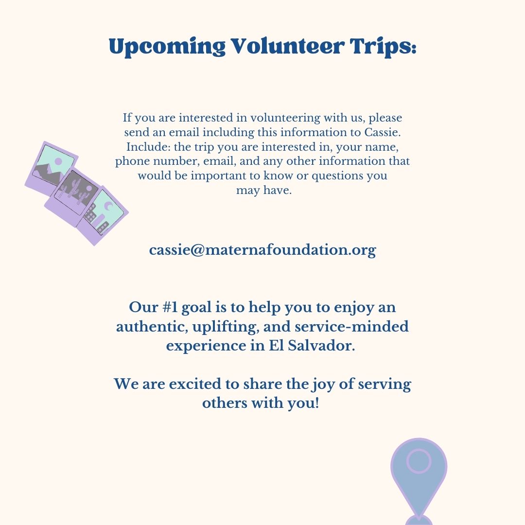 March 2024 Volunteer Trip: Travel with Materna Foundation